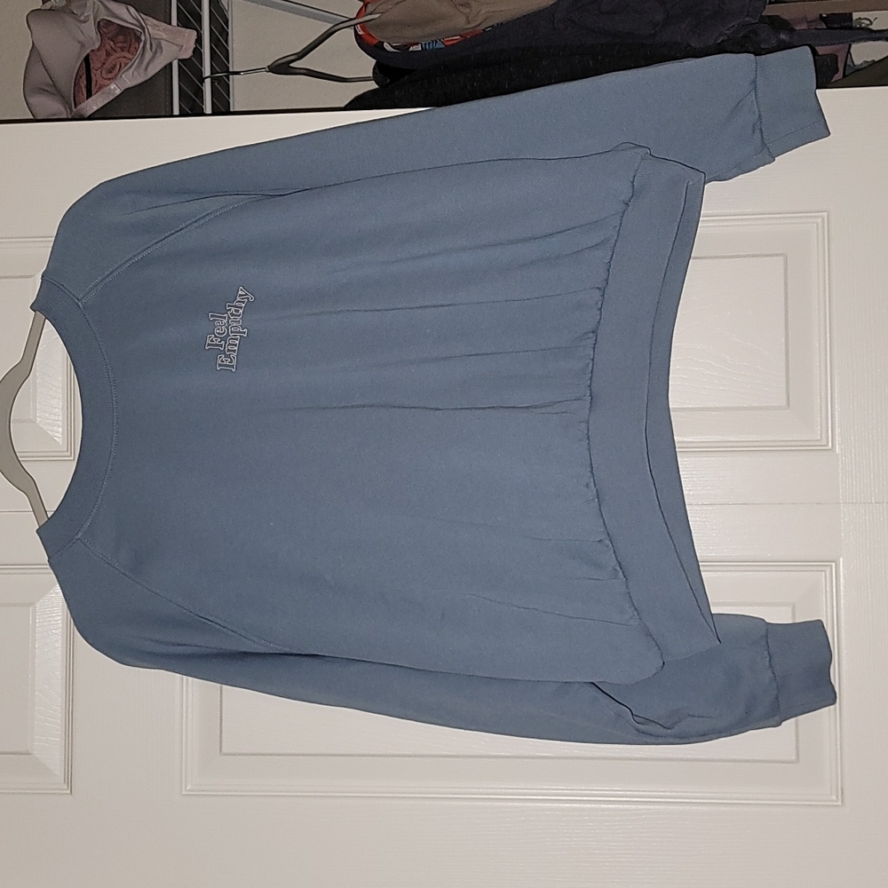 Blue sweater